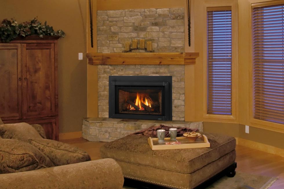 36 DV mV System fireplace insert by Real Fyre | Yorktown Heights, NY