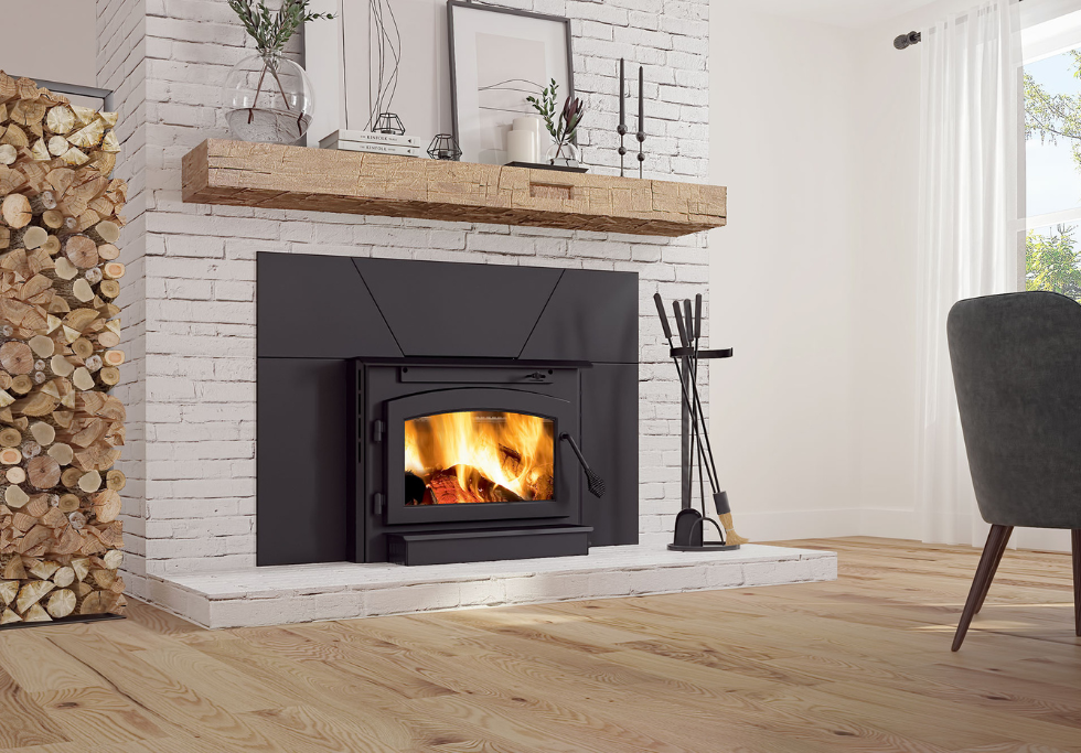Fusion 18 fireplace insert by Supreme